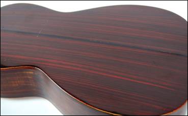 Original faux rosewood finish over maple - Copy